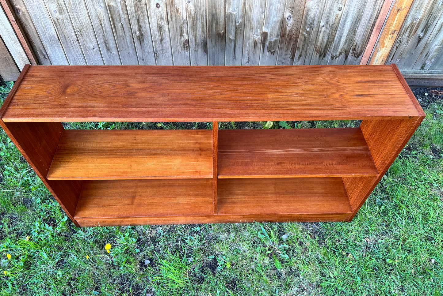 Vintage Teak Bookshelf