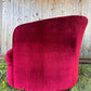 The Ripe Cherry Swivel Armchair