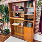 The Amberson Teak Wall Unit