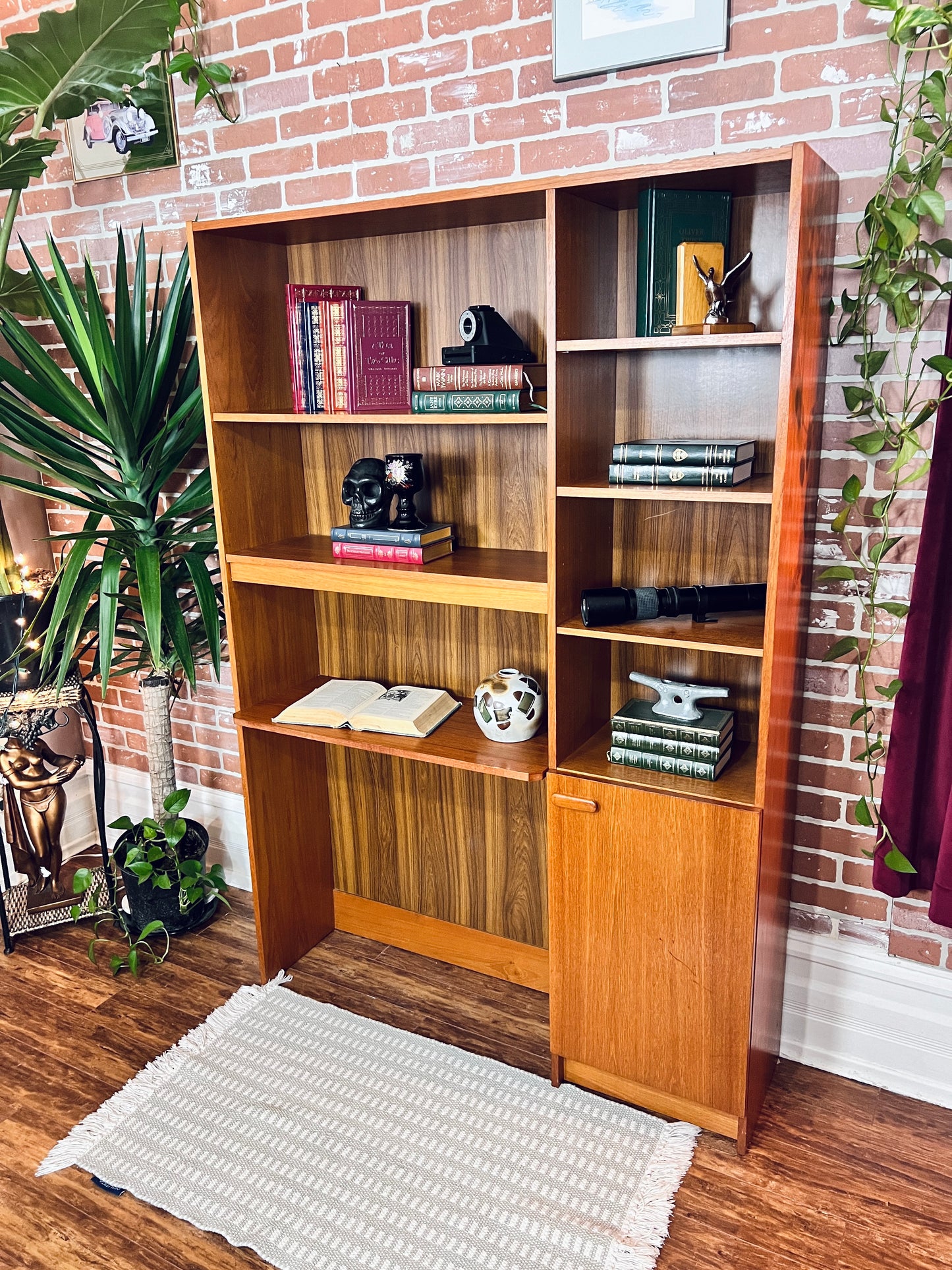The Amberson Teak Wall Unit