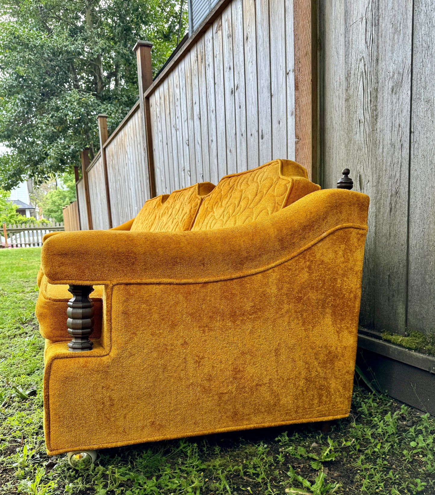 The Golden Sun Sofa