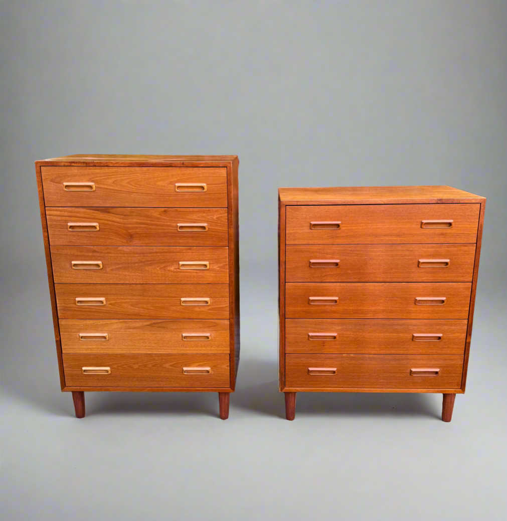 Vintage Teak Dresser Set