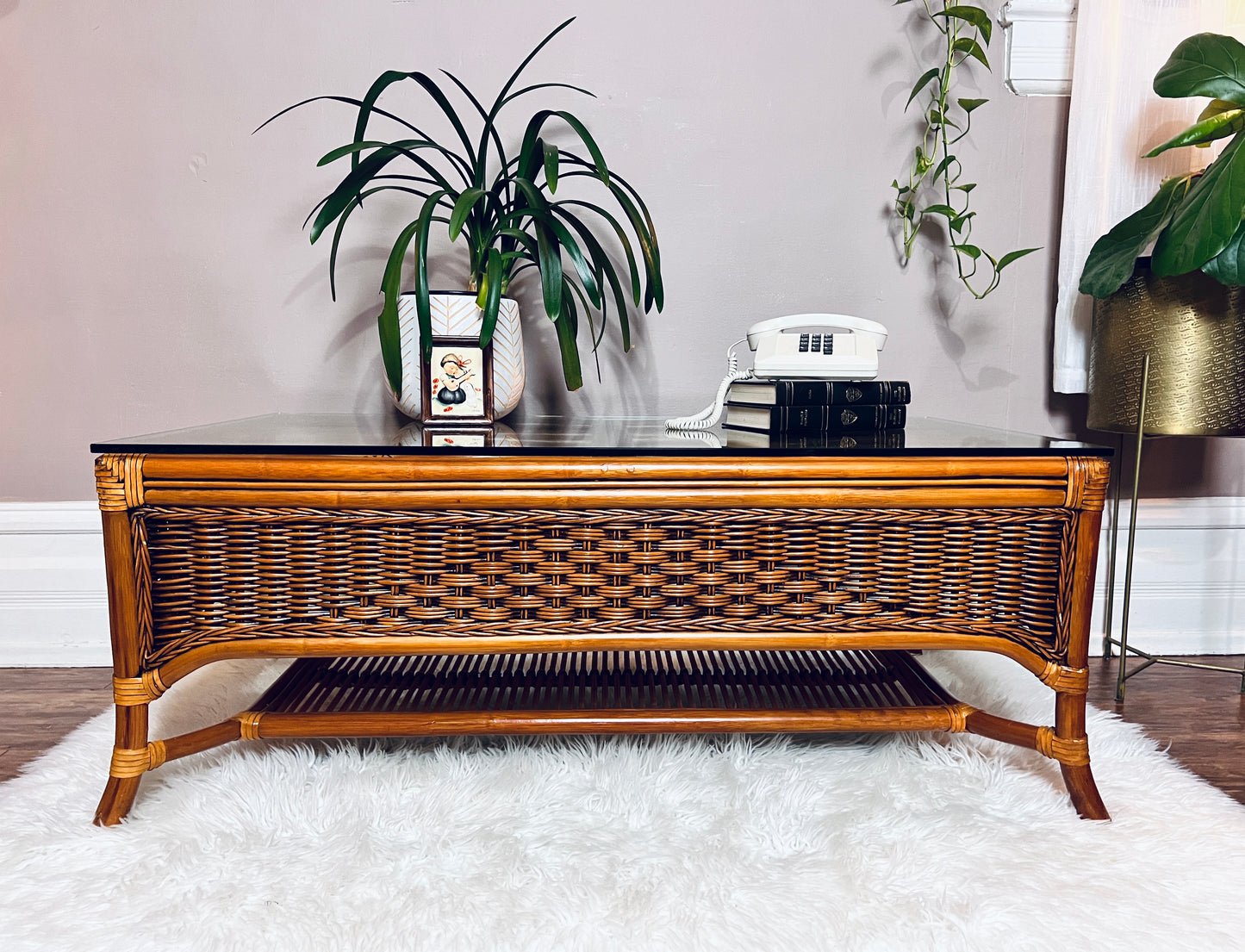 The Ravishing Rattan Coffee Table
