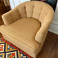 Vintage MCM Tufted Barrel Armchair