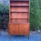 Vintage Danish Teak Cabinet Desk & Bookshelf