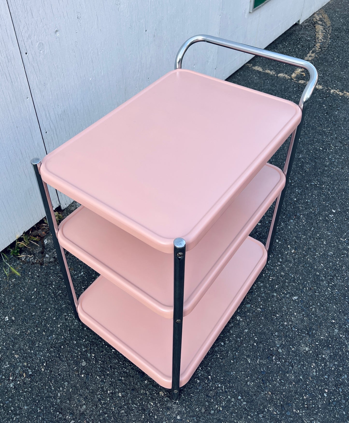 The Pink Flamingo Cart Shelf