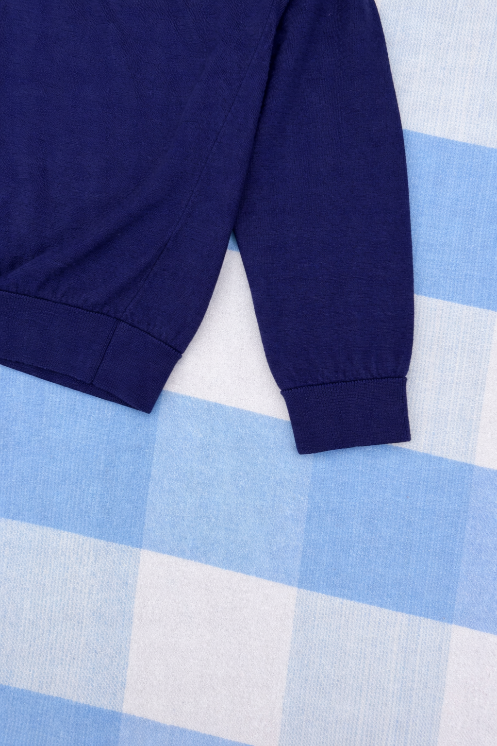 Vintage Navy Merino Wool Sweater