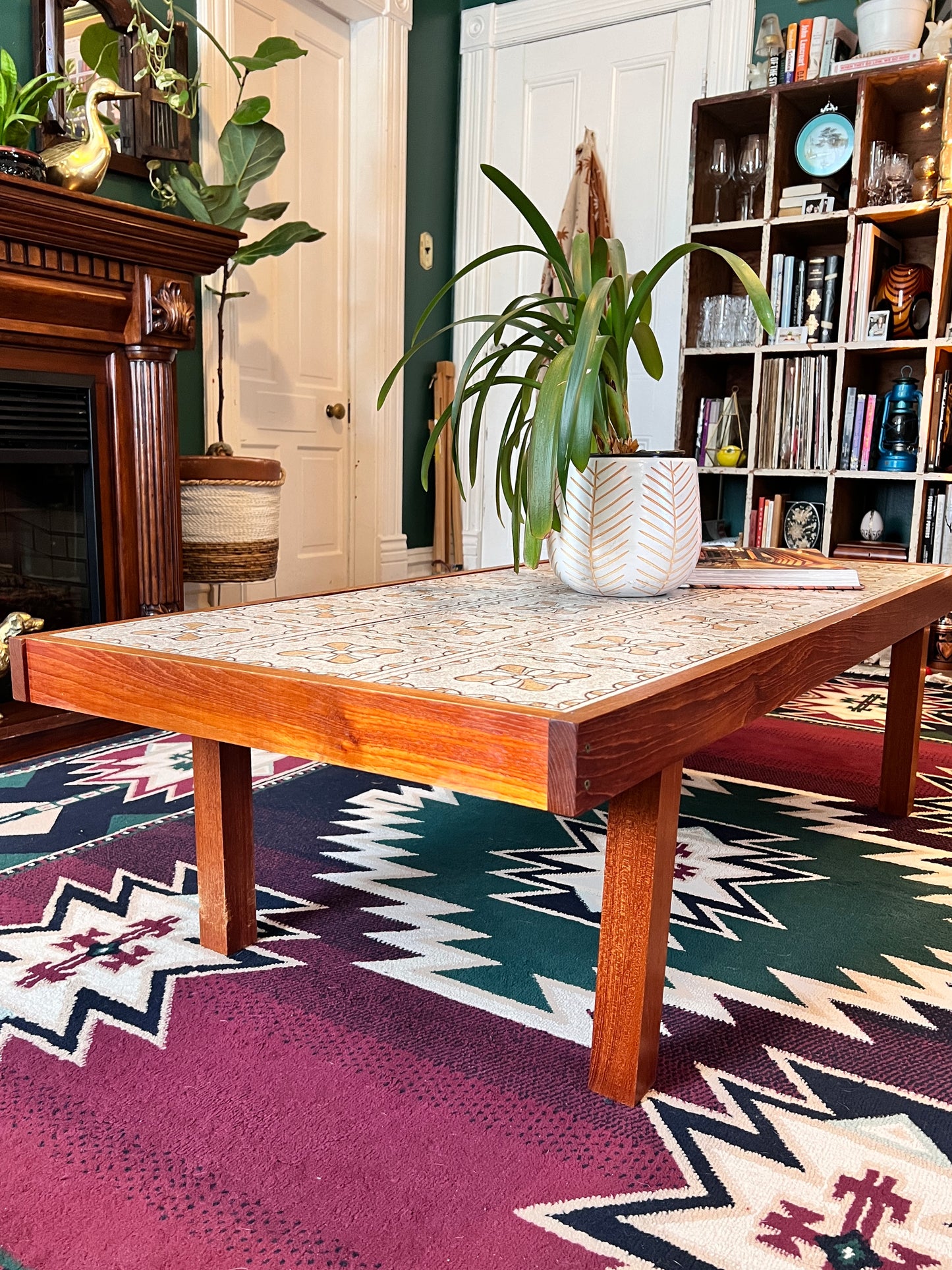 The Tiled Teak Coffee Table