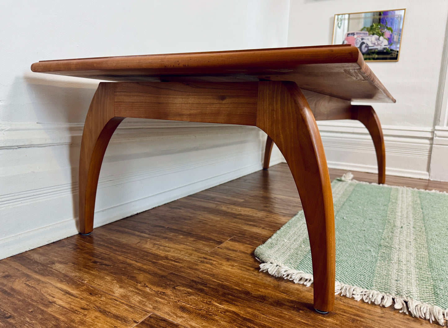 Vintage Solid Wood MCM Coffee Table