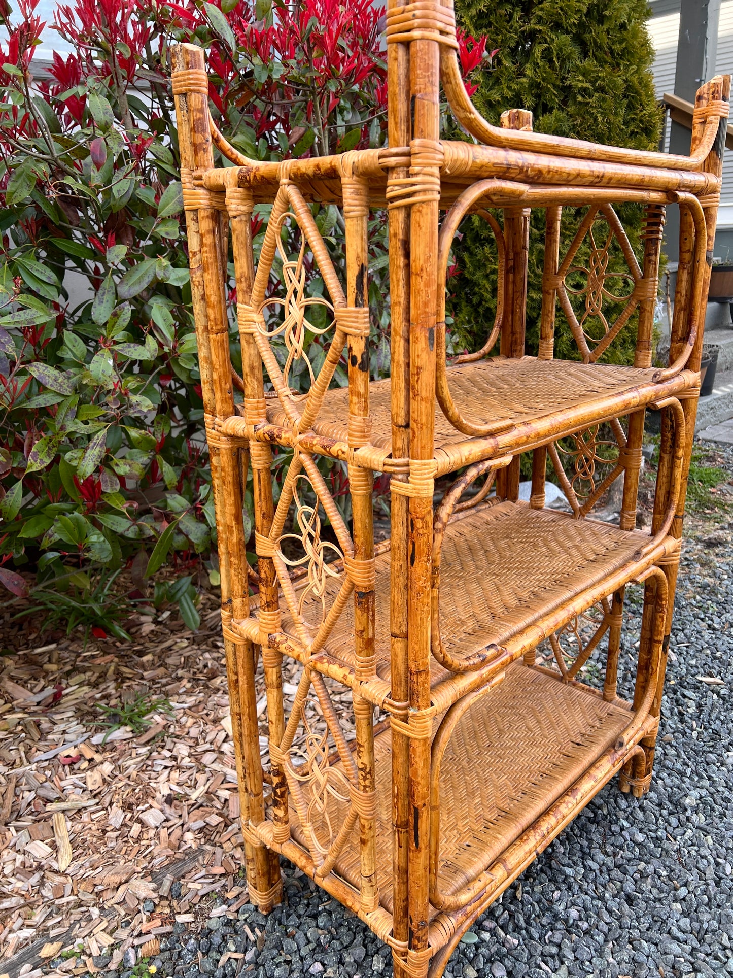 The Rattan Wicker Shelf