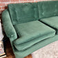 The Viridian Velvet Sofa