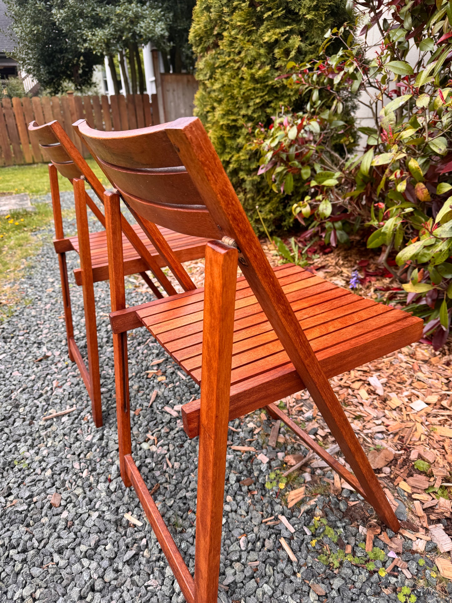 The Take A Break Teak Chairs