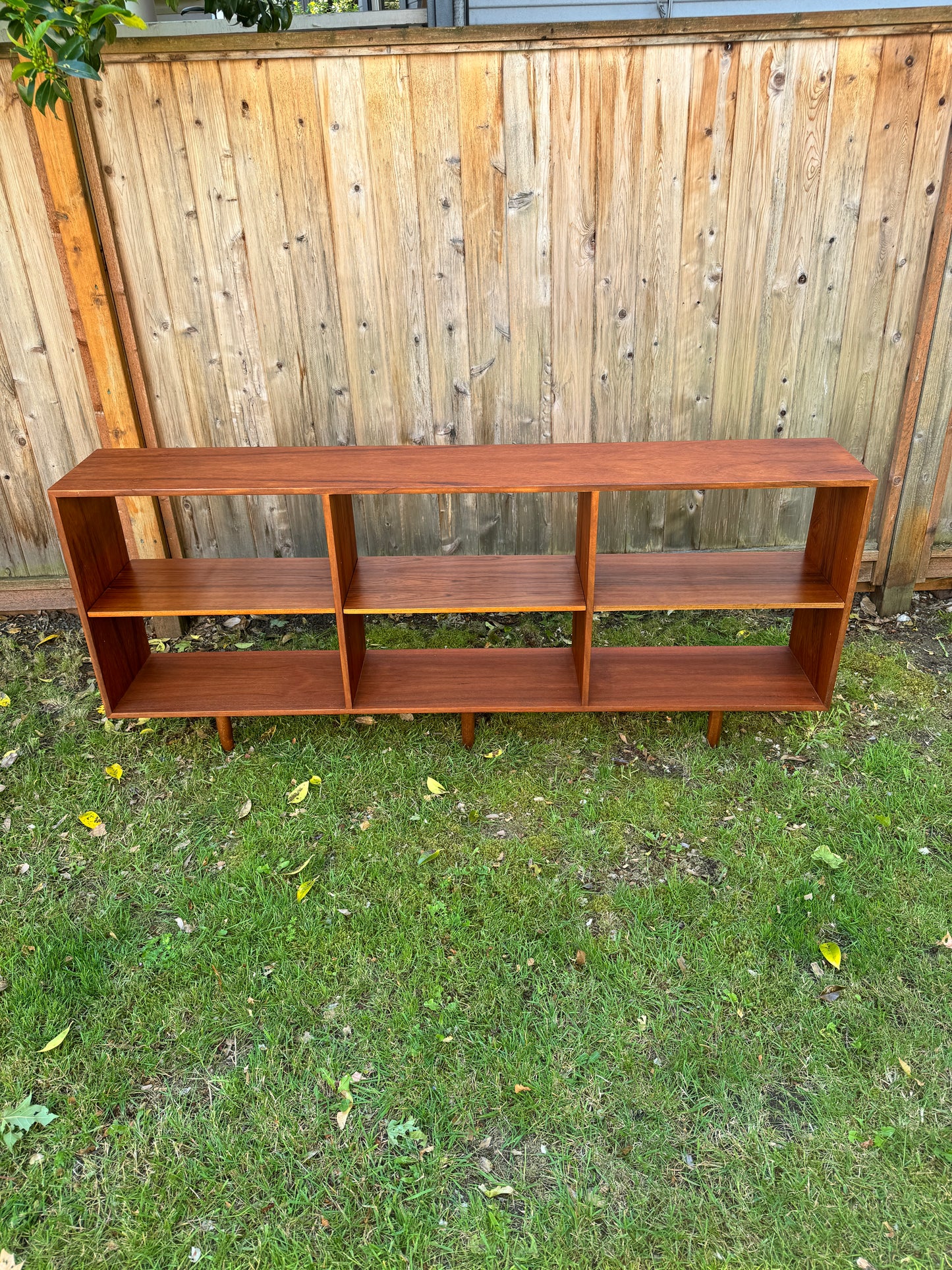 Punch Designs Vintage Teak Bookcase