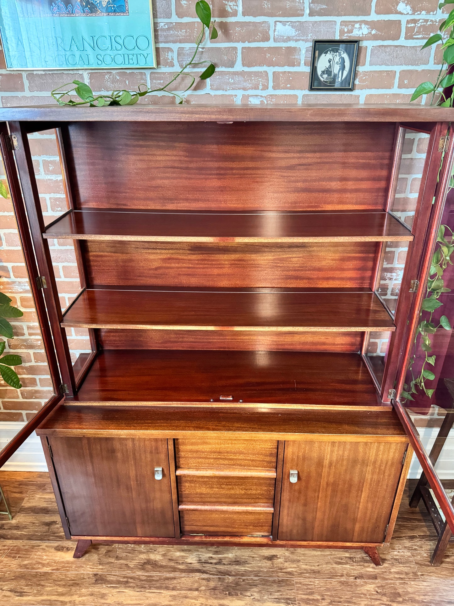 The Mahogany China Cabinet