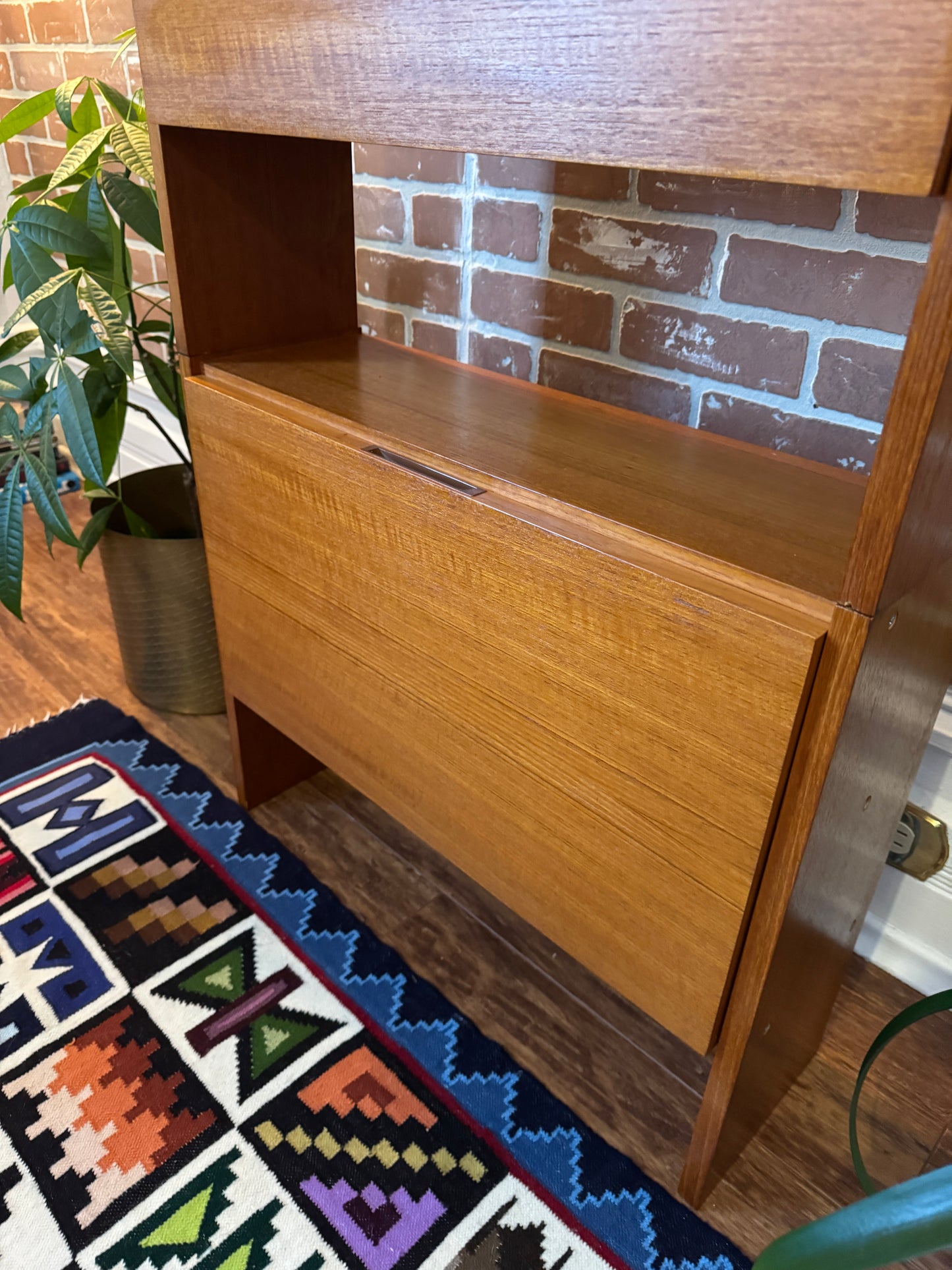 Vintage Modular Teak Stacking Cabinets