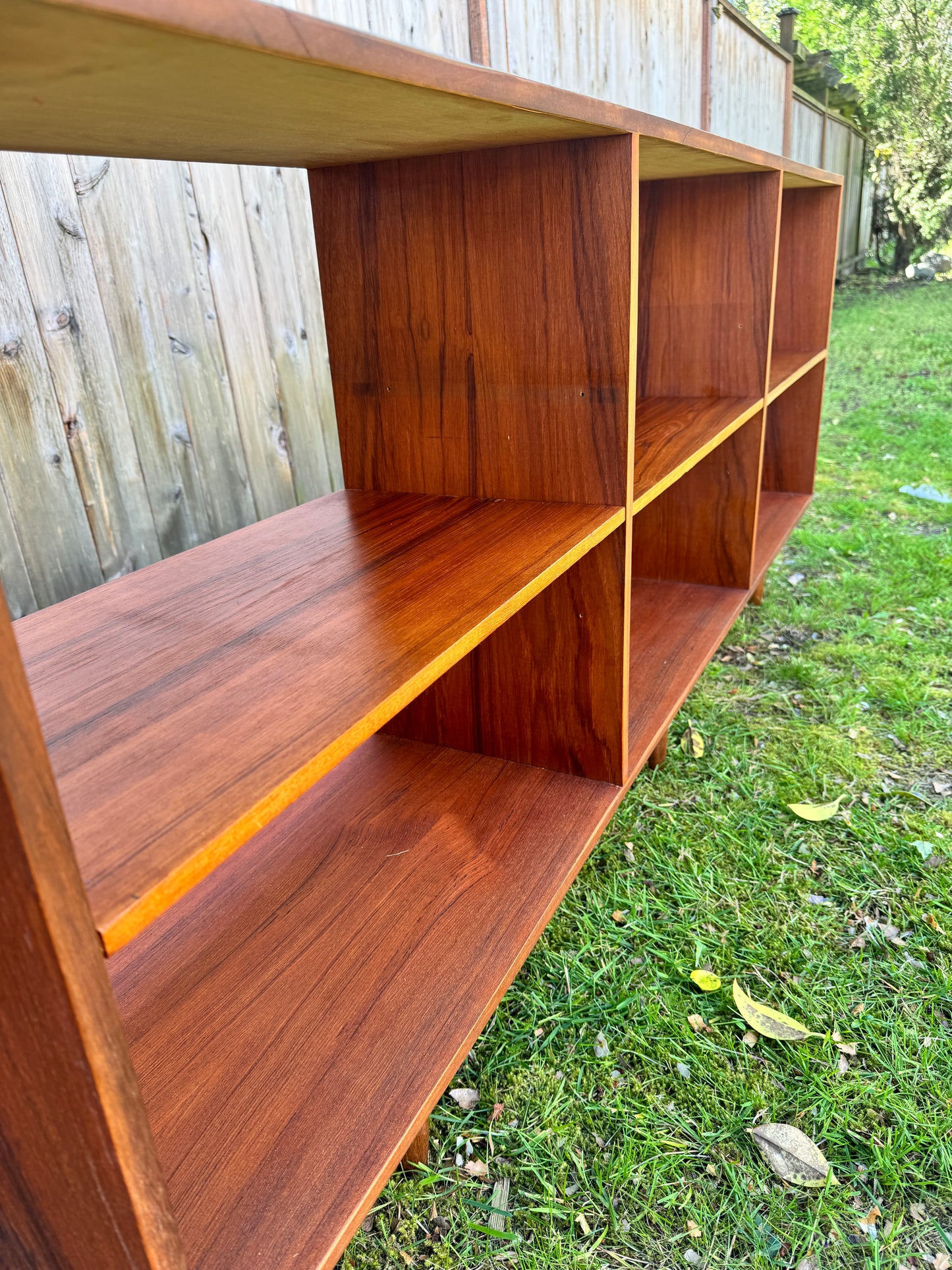 Punch Designs Vintage Teak Bookcase