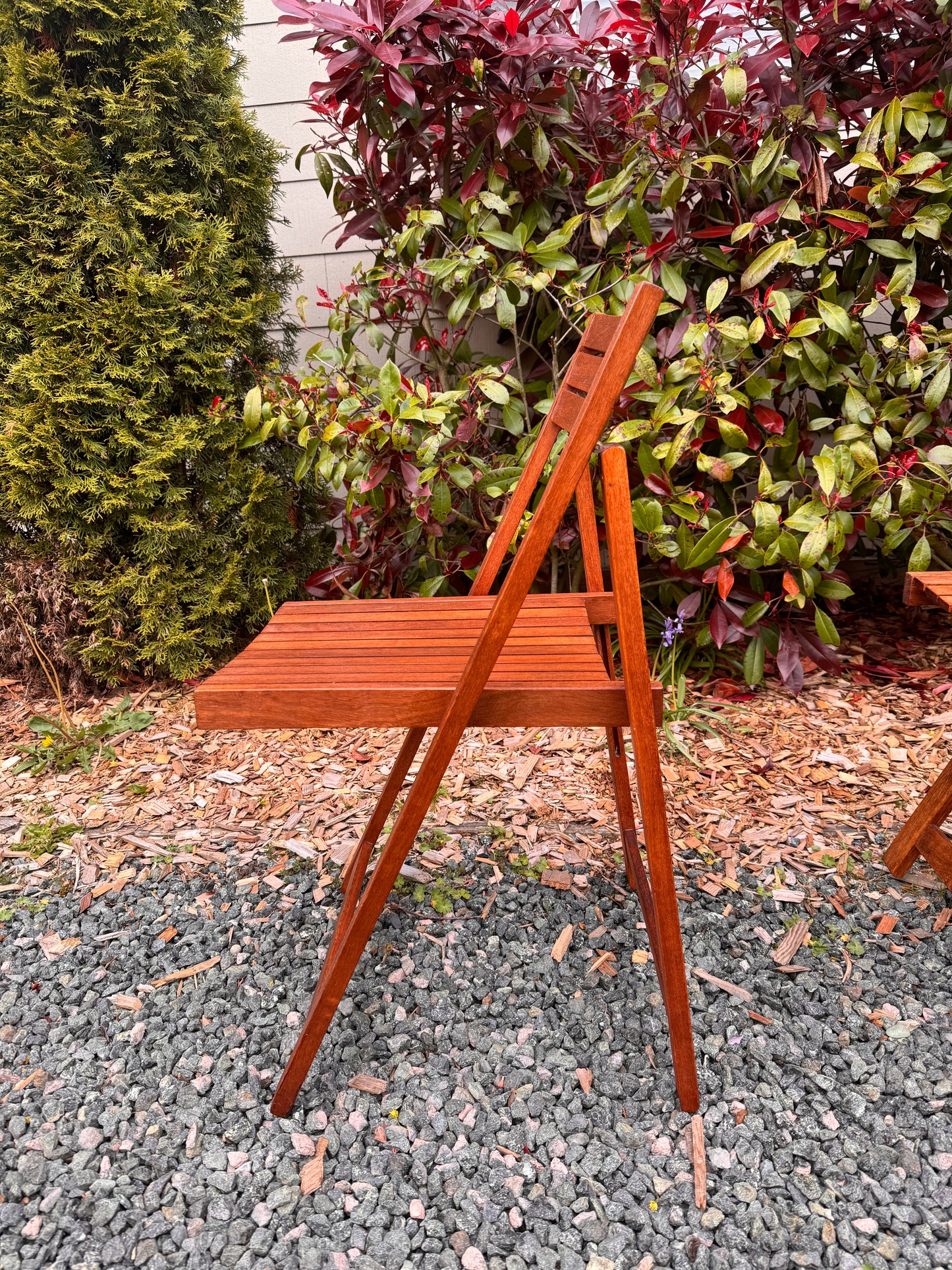 The Take A Break Teak Chairs