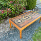 Johannes Anderson Danish Teak Tile Coffee Table