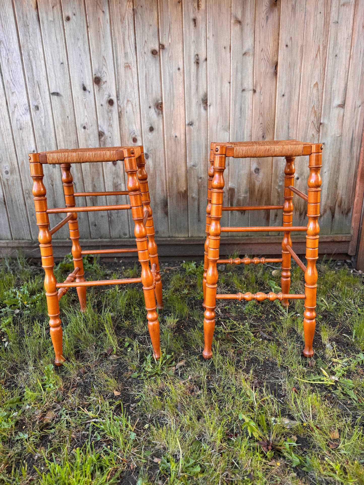 The Vintage Pretzel Bar Stools
