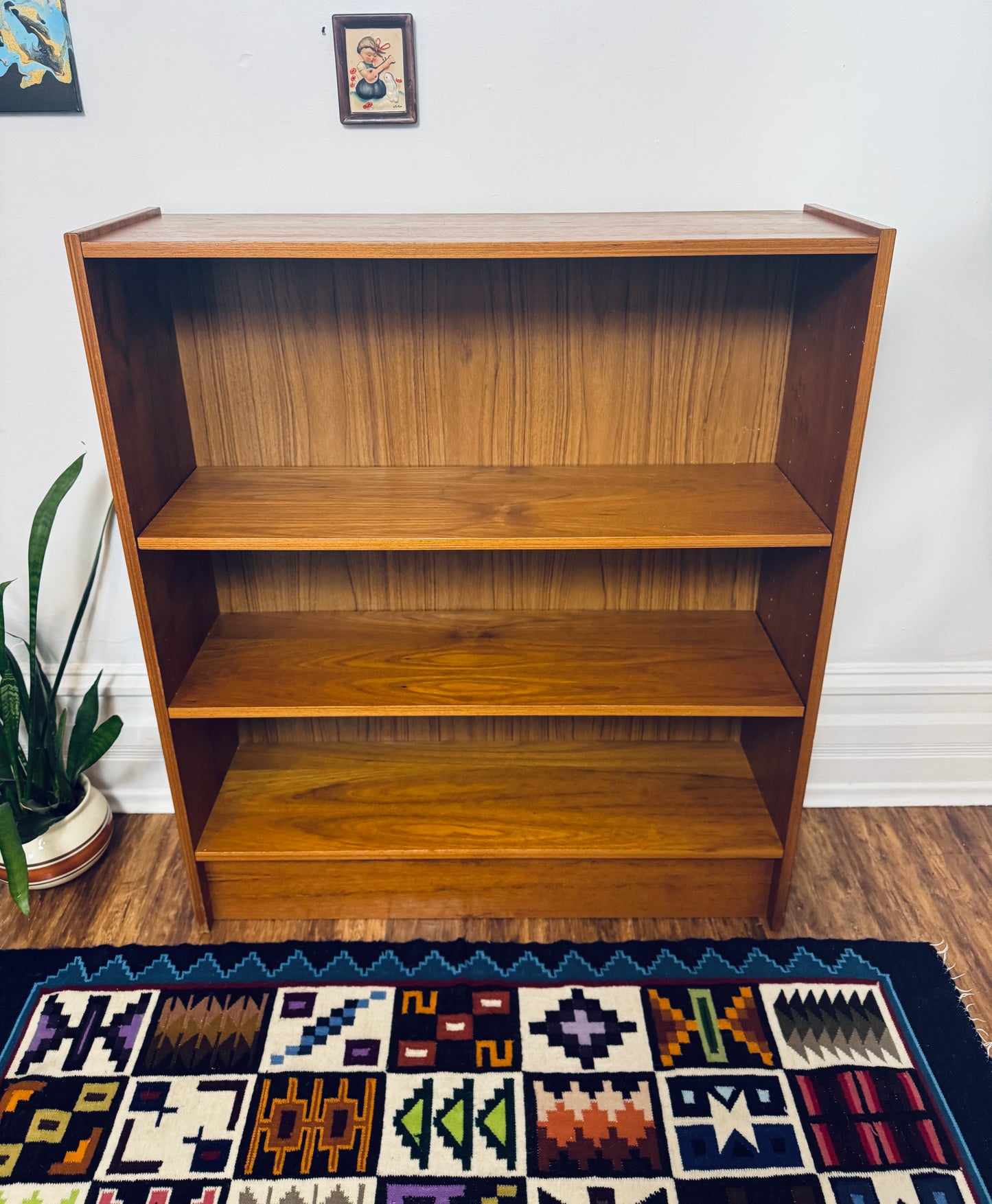 Vintage Teak Bookshelf