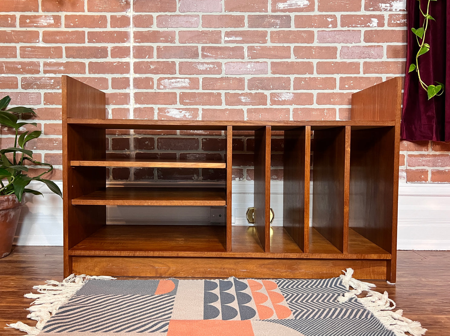 The Regna Teak Record Cabinet