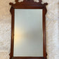 Vintage Solid Walnut Wood Mirror