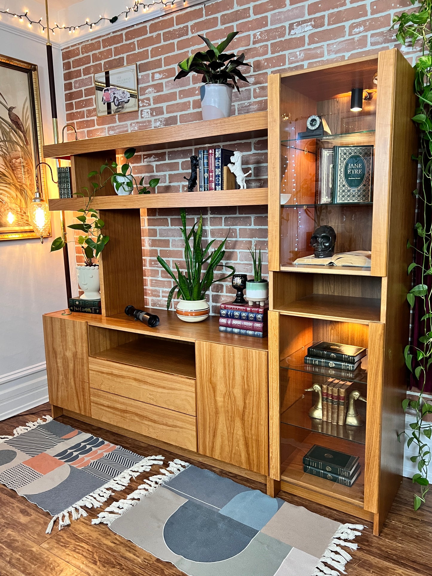 The Teak Beast Wall Unit