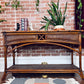 The Manuka Rattan Table