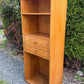 Vintage Oak Bookshelf W/ Drawers