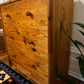 Vintage Solid Pine 3-Drawer Chest / Dresser – Scandinavian Style