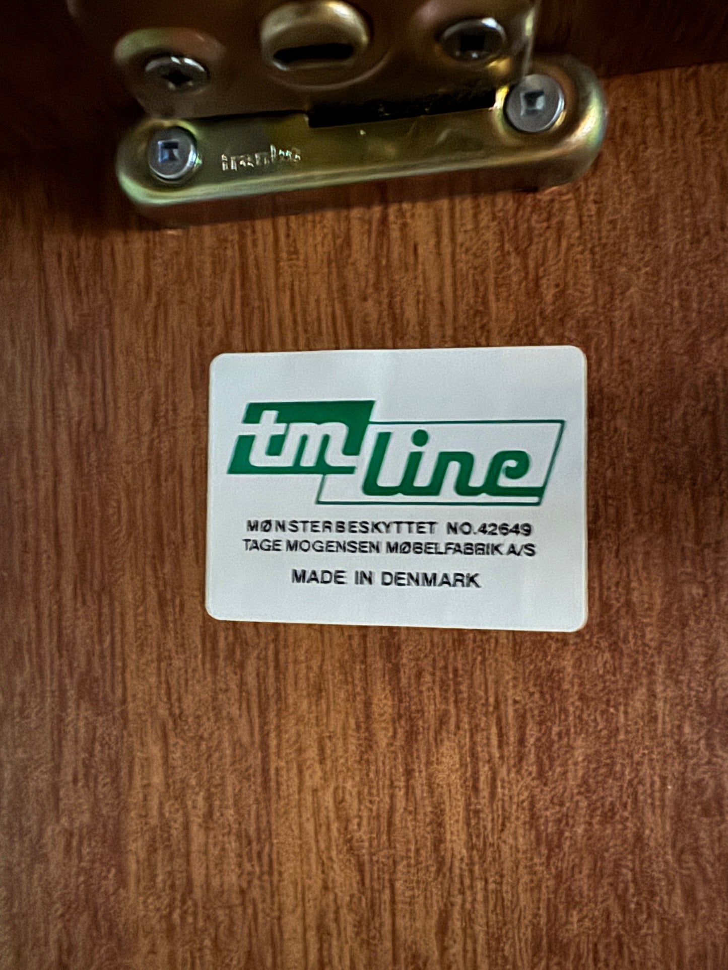 Vintage Danish Teak Wardrobe w/ Sliding Doors — Shelving + Hanging Rail