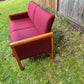 The Maroon MCM Loveseat