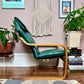 The Keppel Armchair & Ottoman
