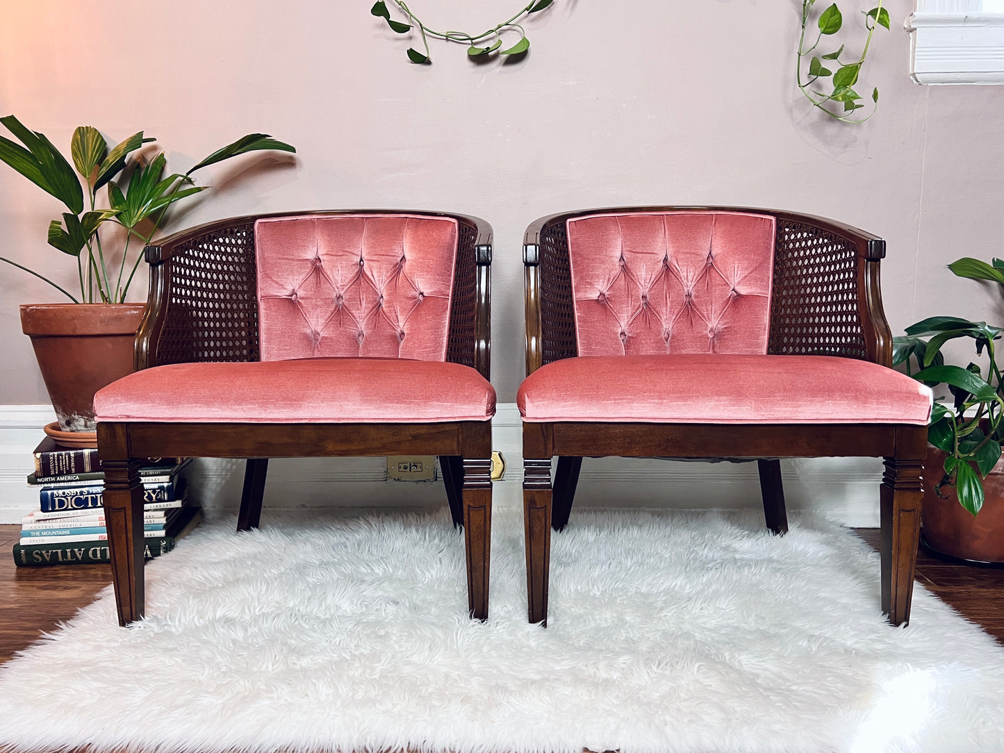 The Dusty Rose Chairs