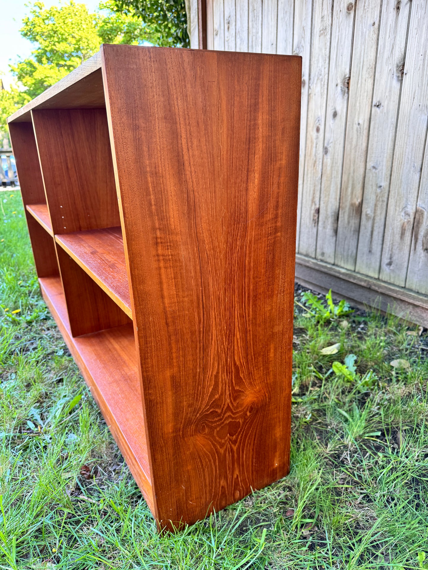 Vintage Teak Bookshelf