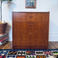 Vintage Teak 4 Drawer Dresser