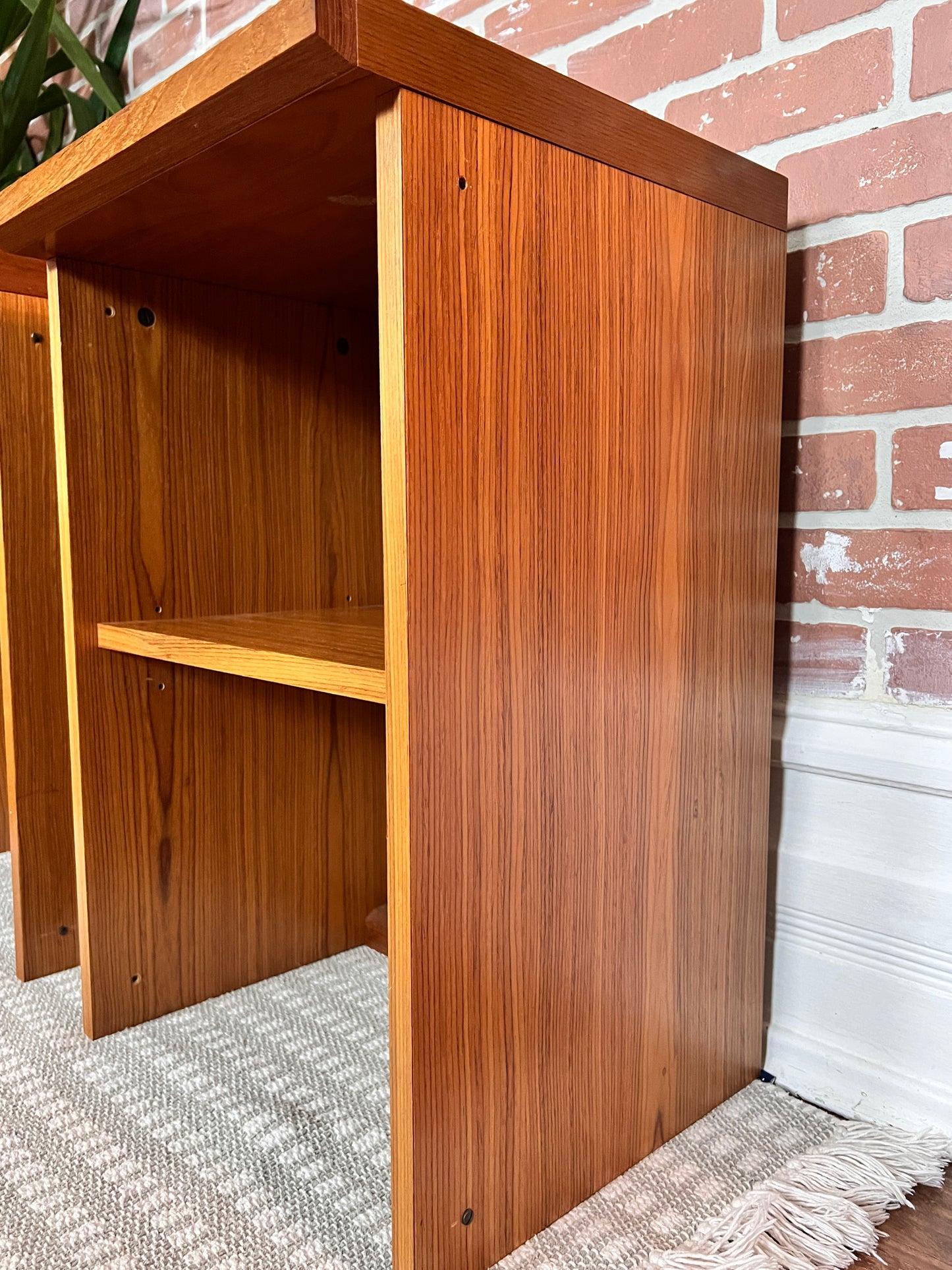 The Mercury Teak Nighstands