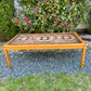 Johannes Anderson Danish Teak Tile Coffee Table