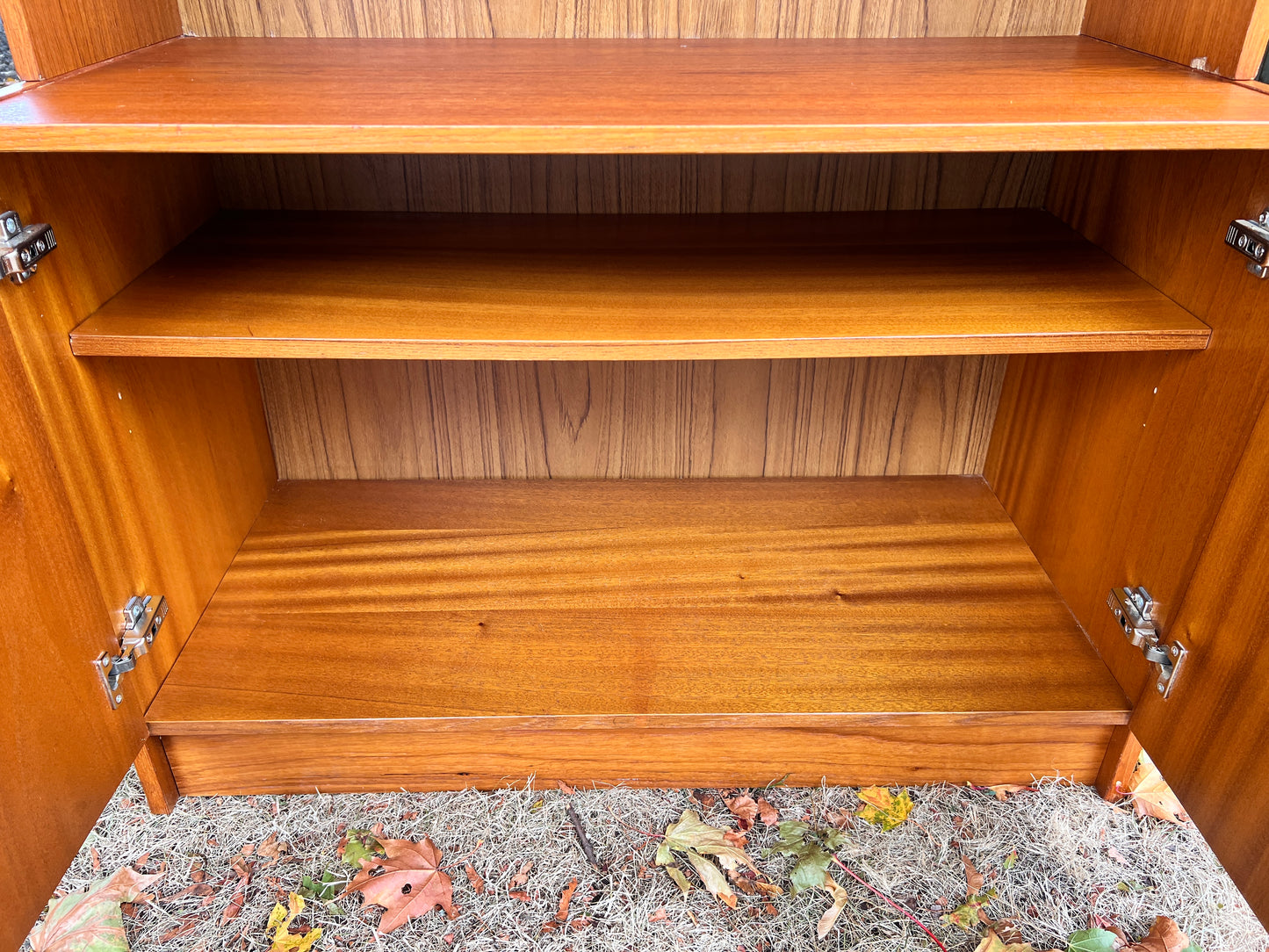 The Johannes Teak Bookshelf Cabinet