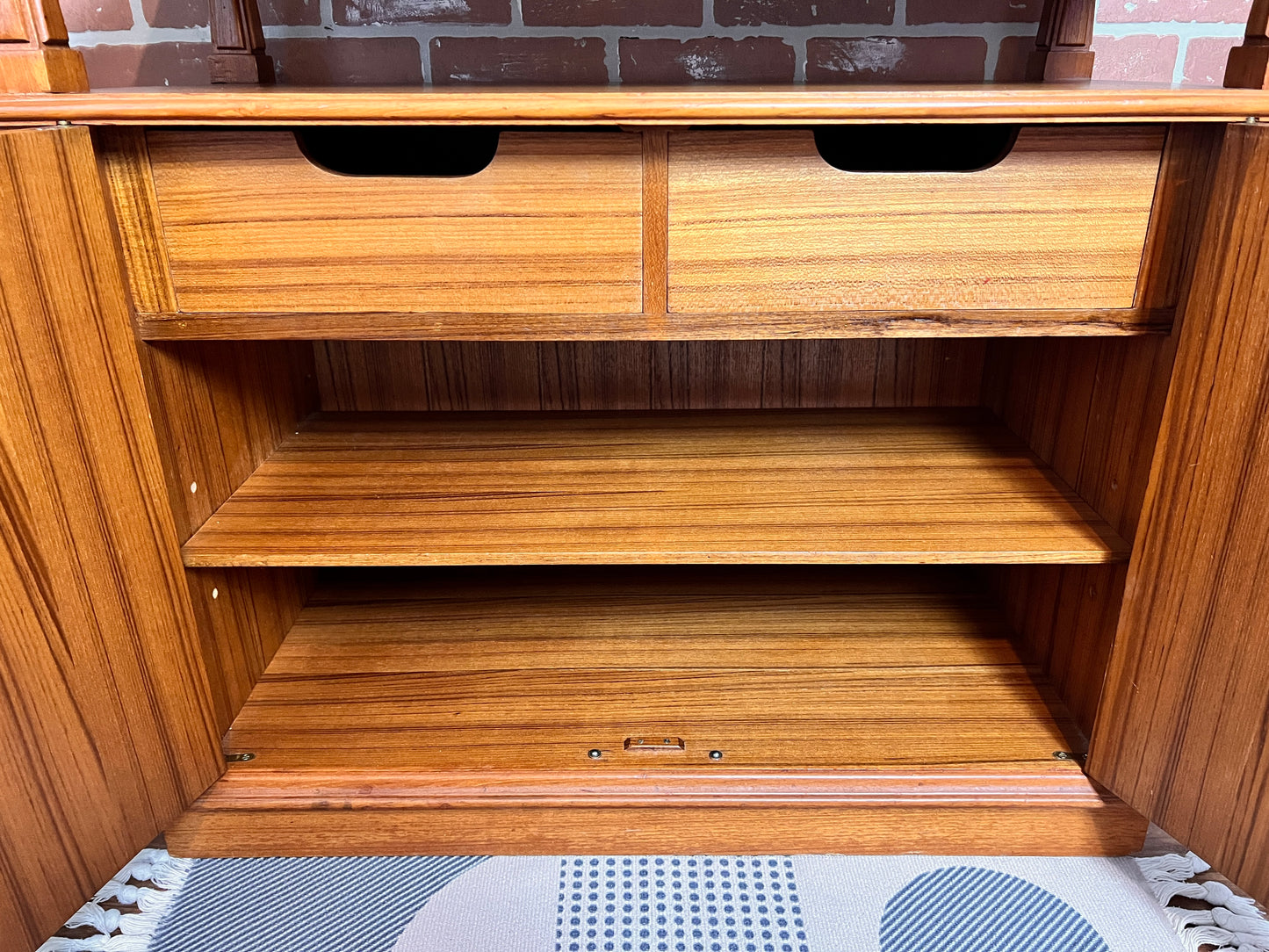 The Mai Tai Teak Bar Cabinet