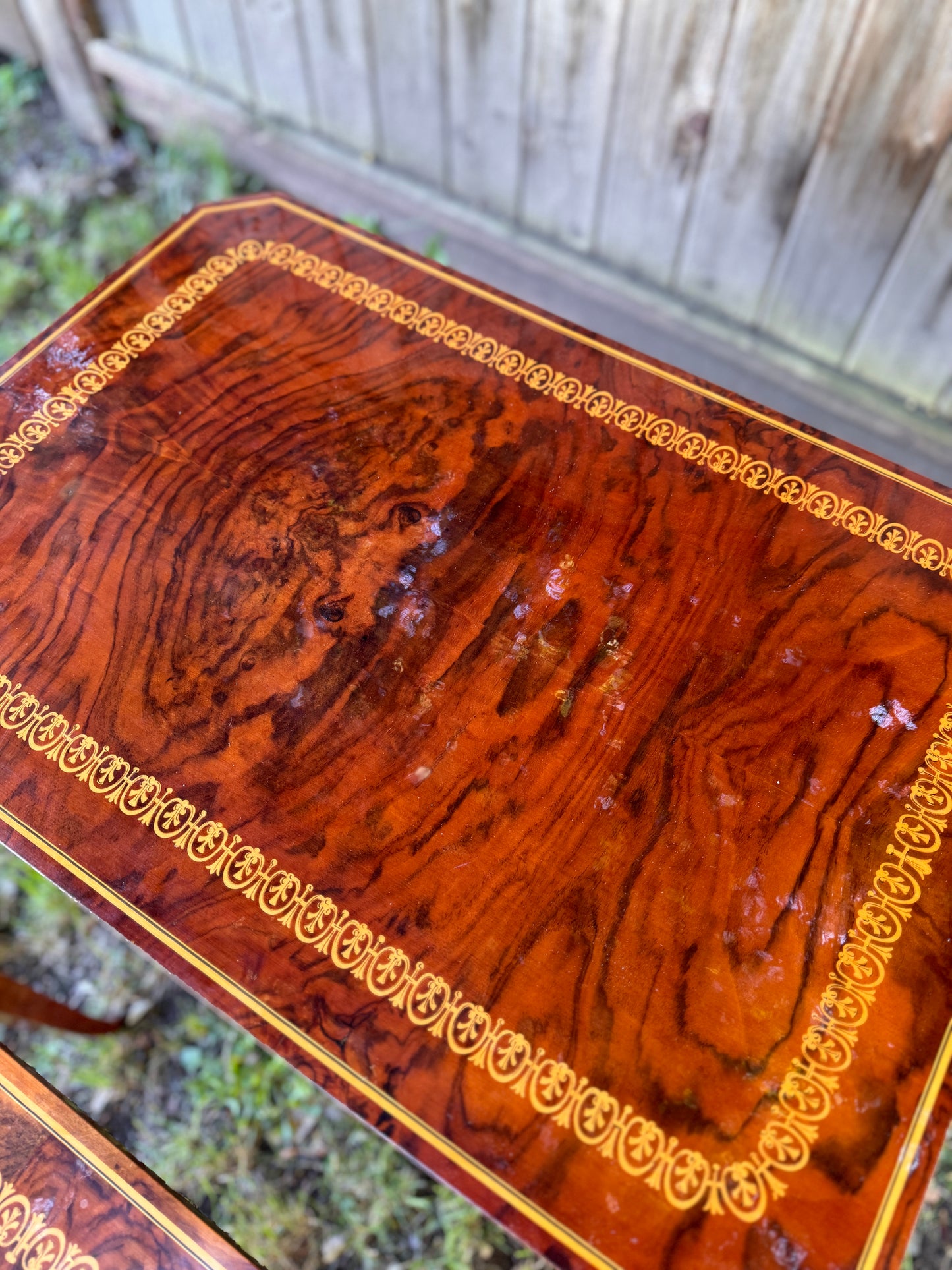 The Attardi Inlaid Nesting Tables