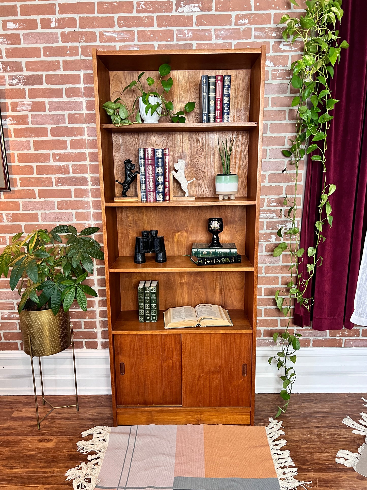 The Emil Danish Teak Bookcase