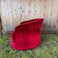 The Ripe Cherry Swivel Armchair