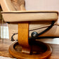 The Ekorness Stressless Recliner Chair & Ottoman