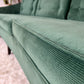The Viridian Velvet Sofa