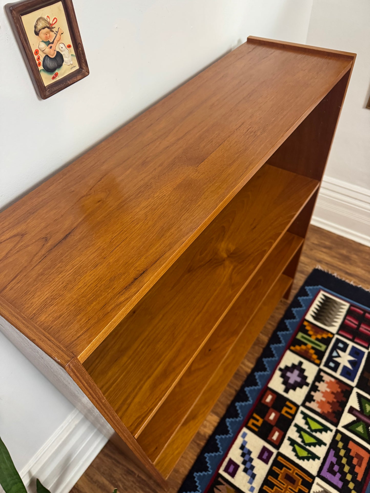 Vintage Teak Bookshelf