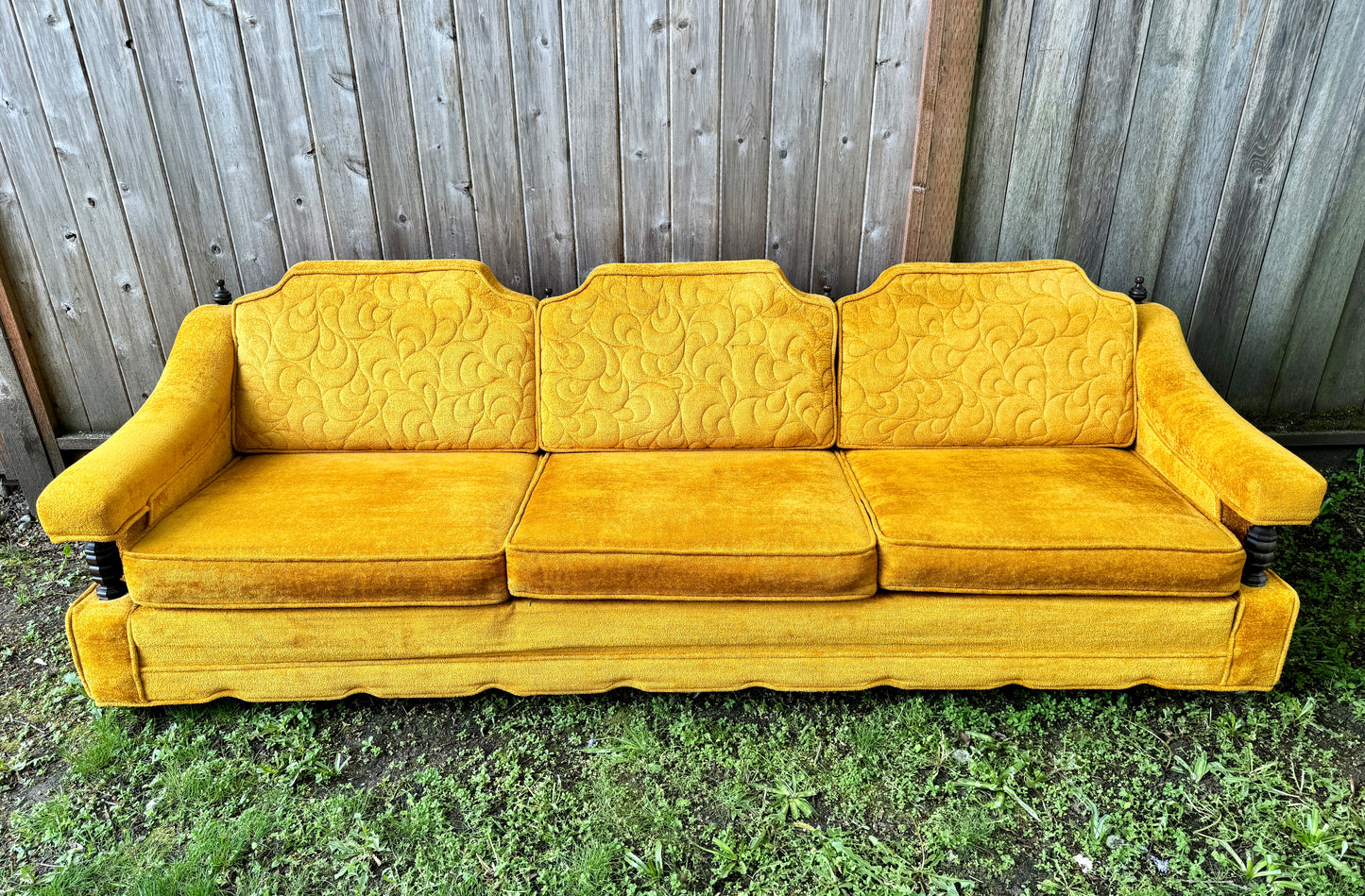 The Golden Sun Sofa