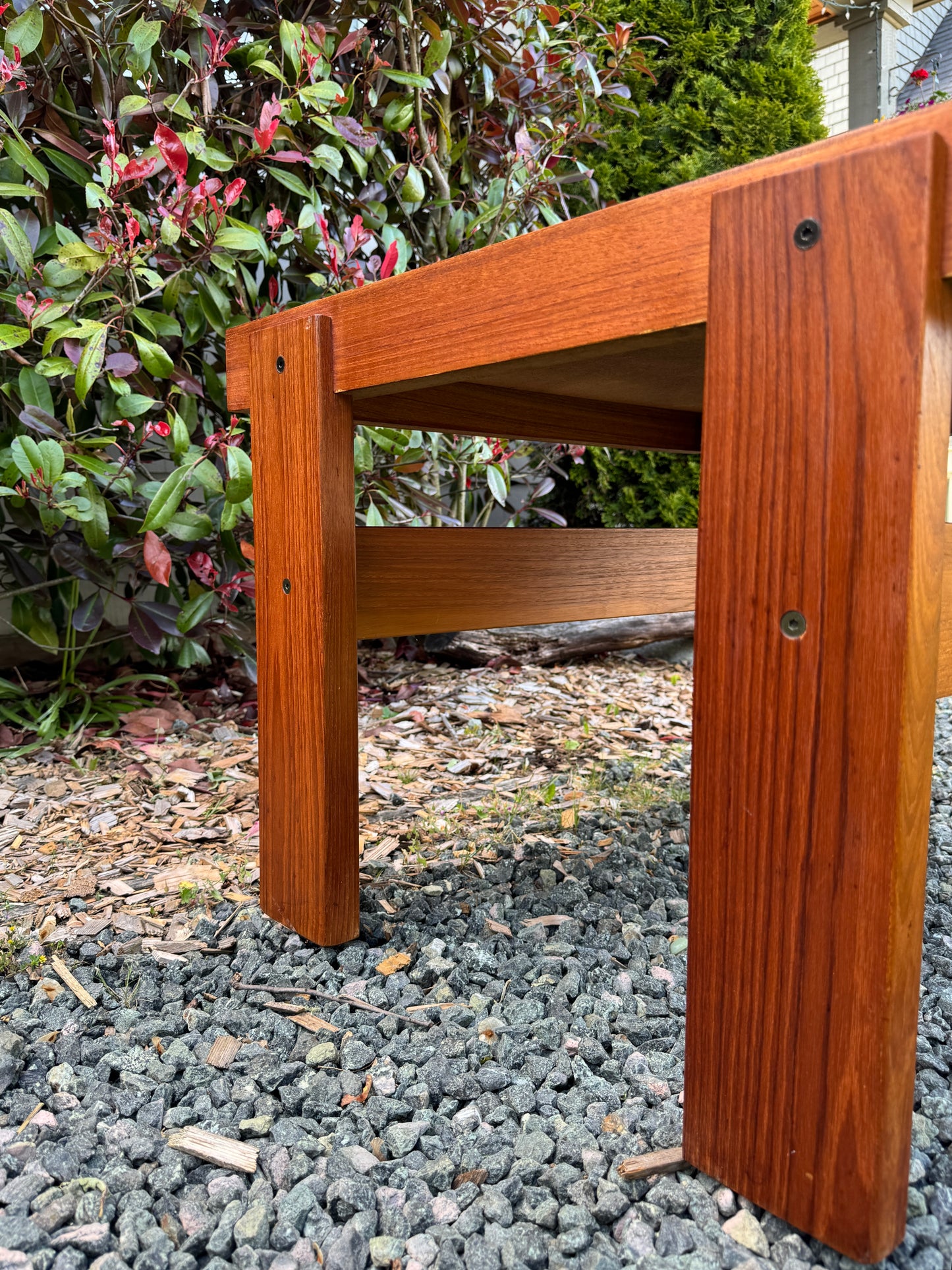 Beautiful Teak Tile Coffee Table