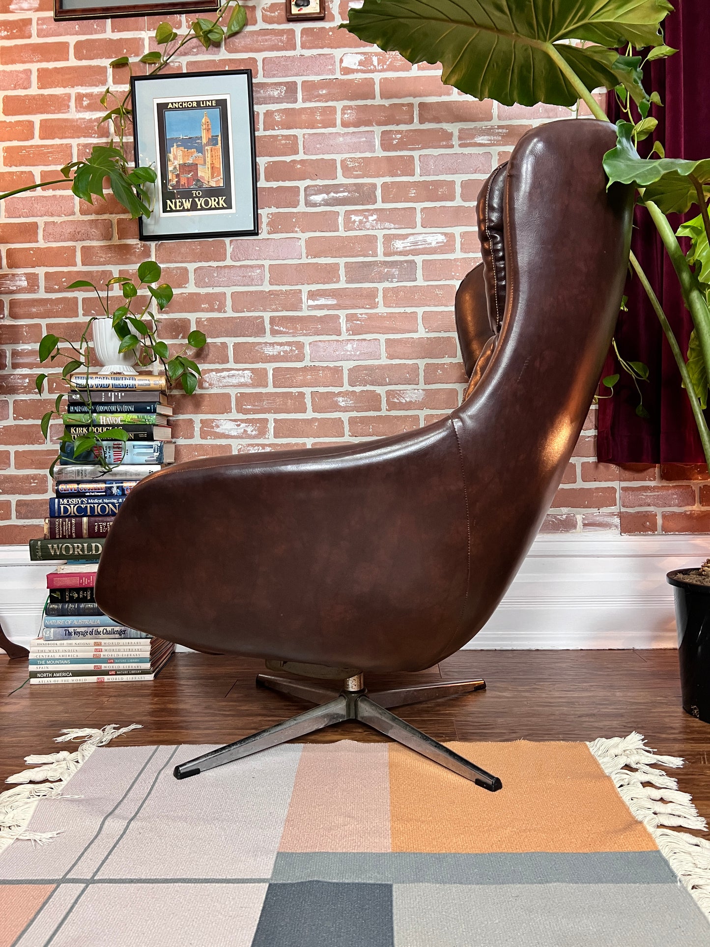 The Brown Derby Egg Chair