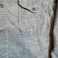 Vintage Grey Corduroy Flannel Shirt